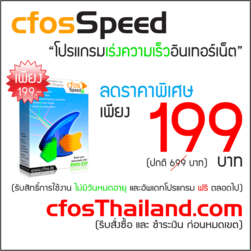 cFosSpeed Traffic Snaping